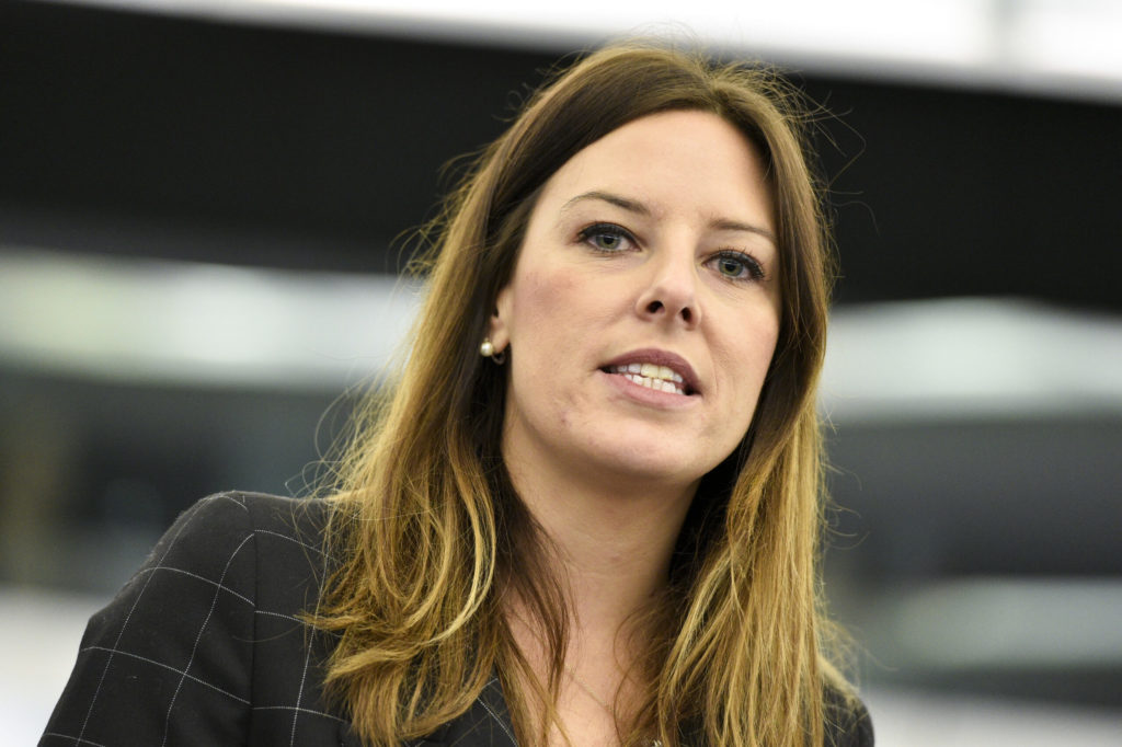 Isabella TOVAGLIERI in the EP in Strasbourg