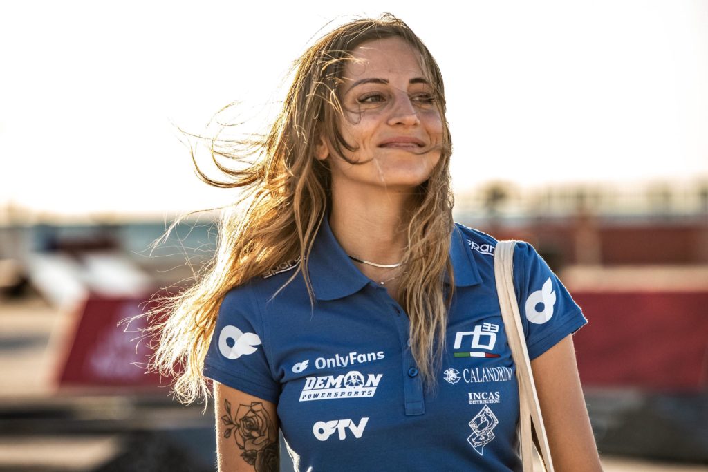 Rebecca alla terza "Dakar":
