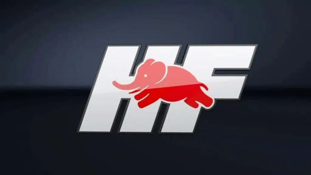 Lancia e il logo HF
