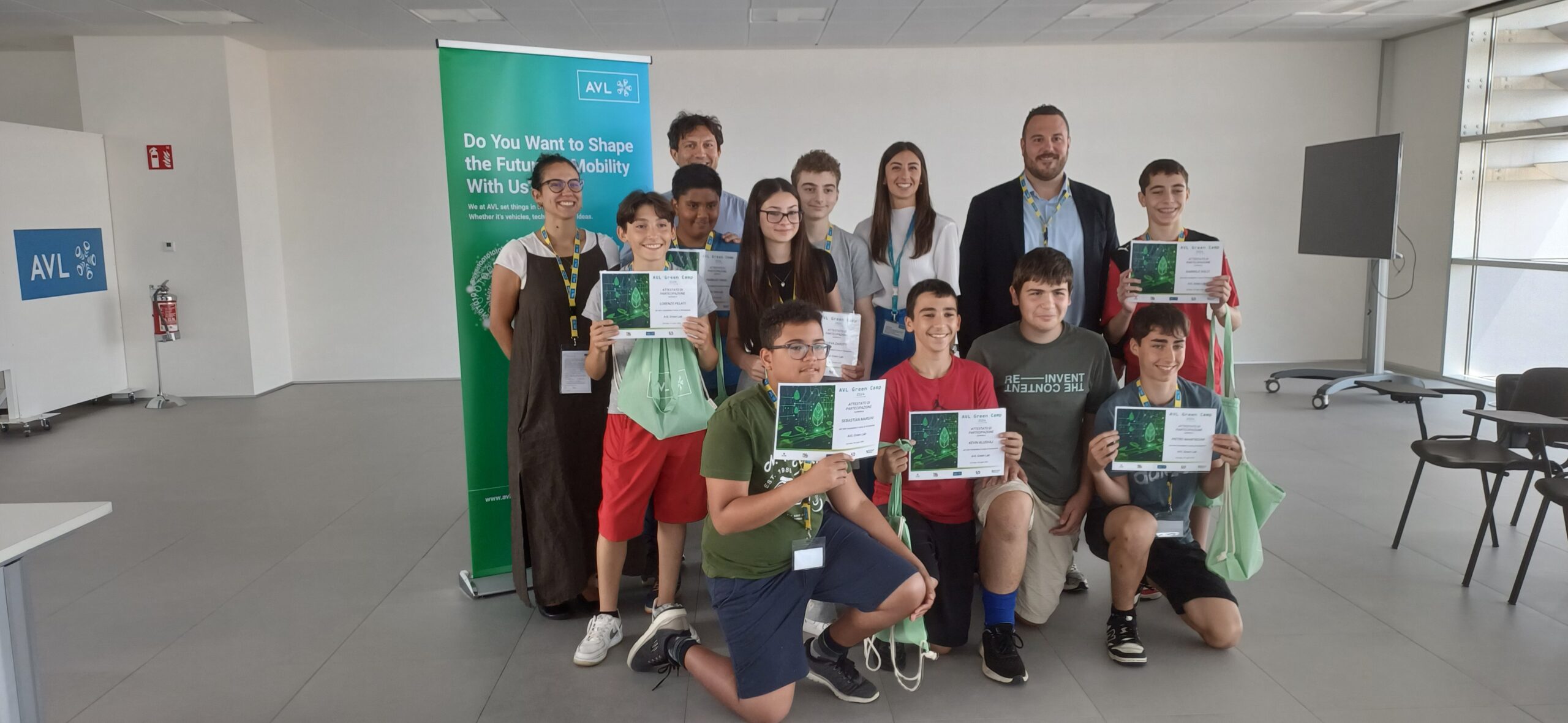 AVL Green Camp 2024, un successo: studenti medi e tecnologie sostenibili