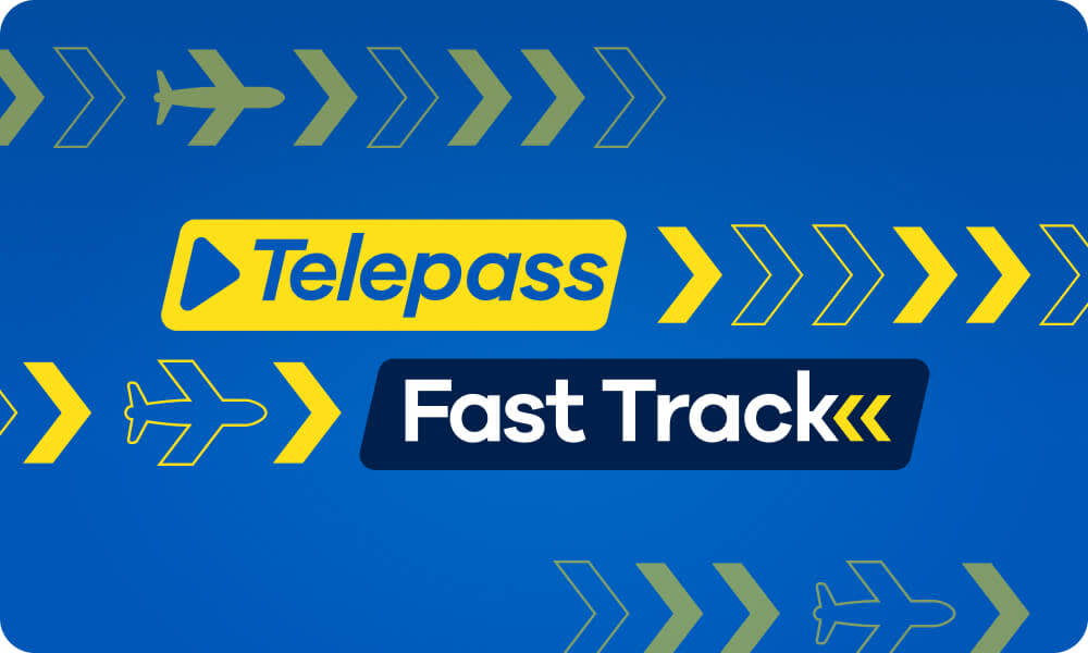 Telepass Fast Track: accesso prioritario e gratuito ai controlli in aeroporto a Roma