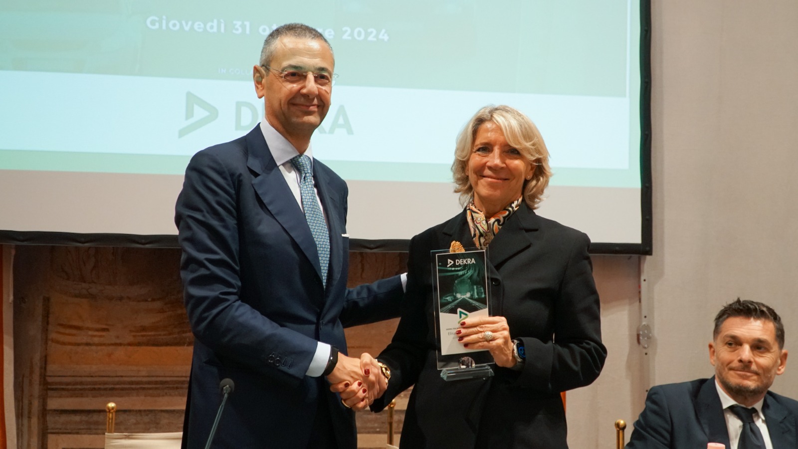 DEKRA Road Safety Award 2024: riconoscimento a Elisabetta Pellegrini del MIMIT