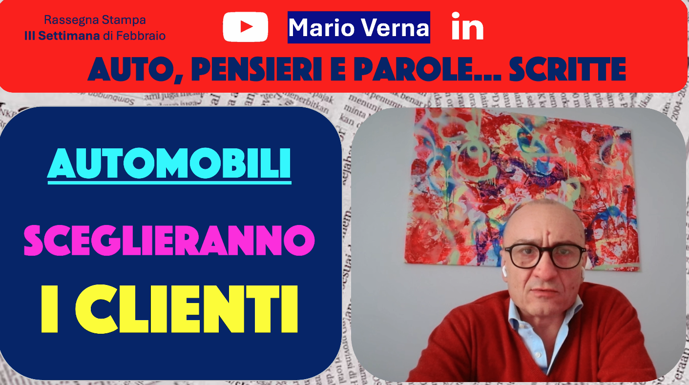 Auto, pensieri e parole... scritte: scelgono i clienti, è la regola del libero mercato