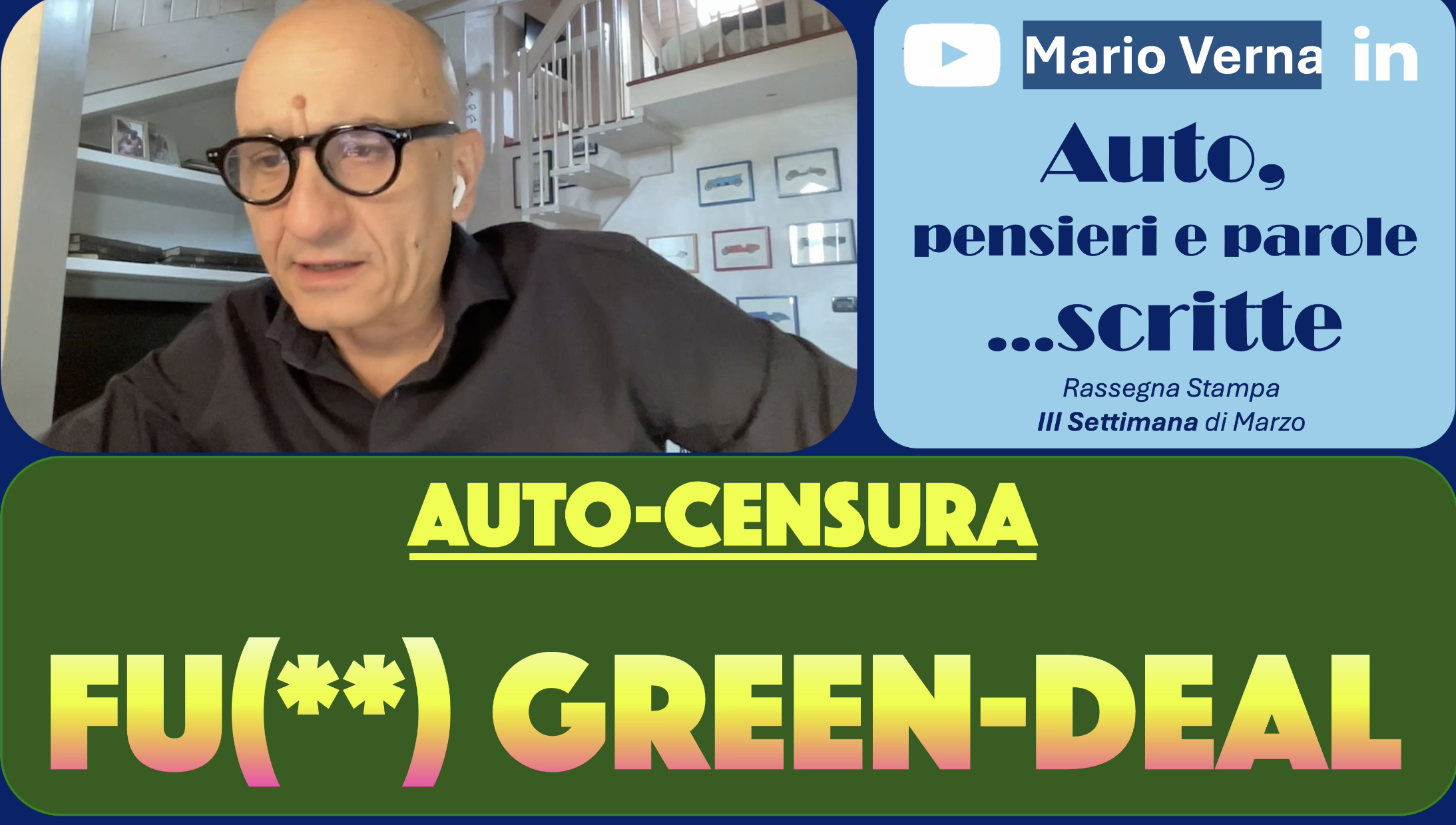 Pensieri e parole… scritte: addio Green-deal!