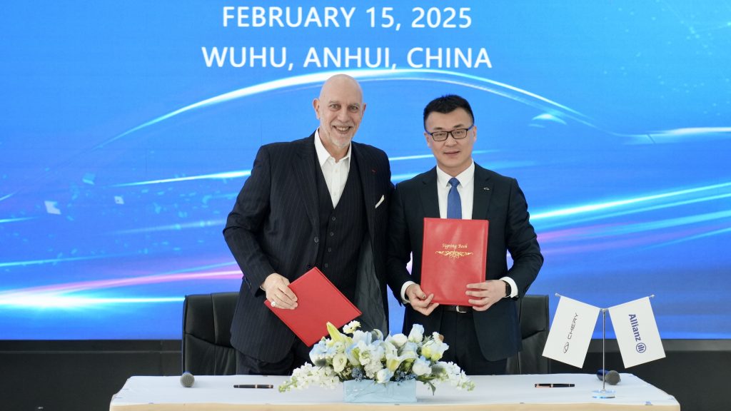Allianz Partners e Chery: accordo per promuovere congiuntamente le soluzioni di mobilità in Europa