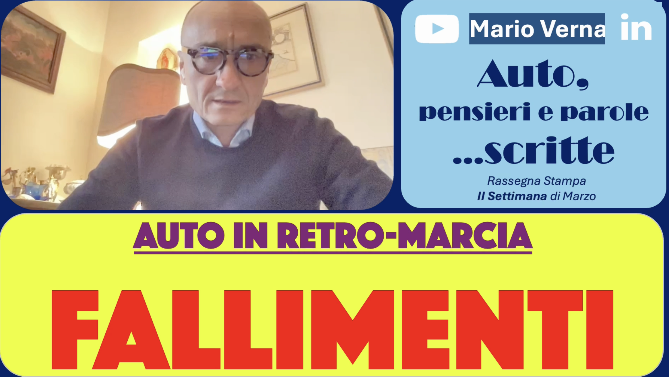Auto, pensieri e parole... scritte: fallimenti senza appello