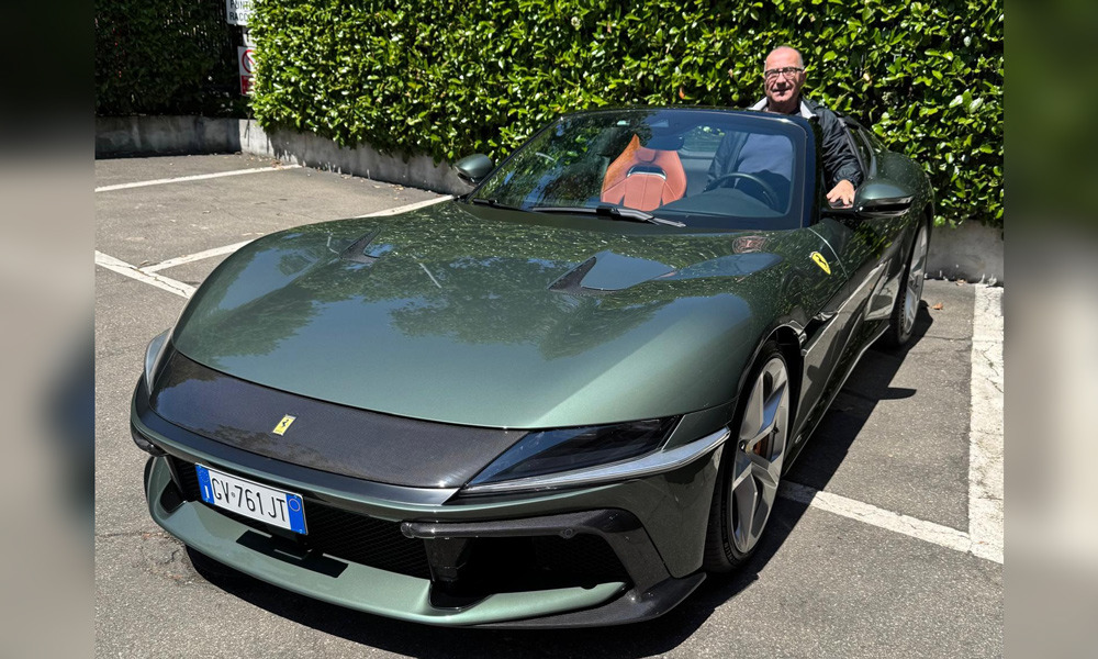 Ferrari 12Cilindri Spider: una goduria unica