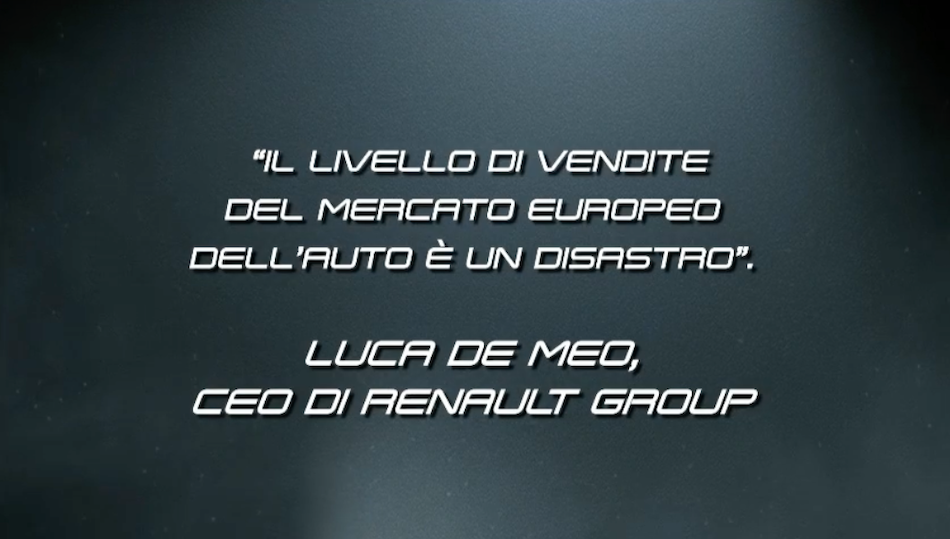Automotive World/2: De Meo e le ultime parole famose