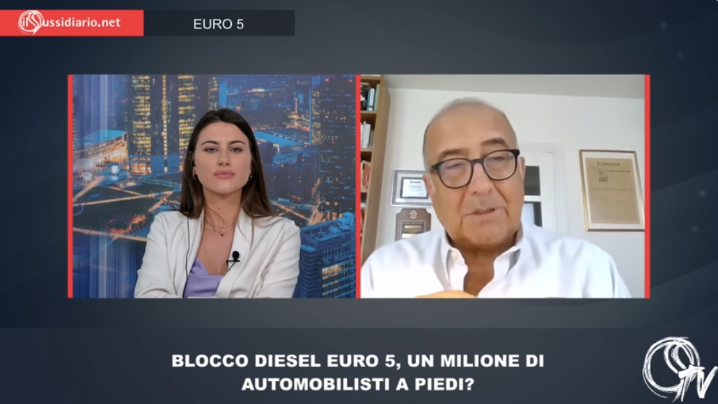 Bonora a "Sussidiario TV": "Il blocco degli Euro 5 Diesel? Una cavolata pazzesca"