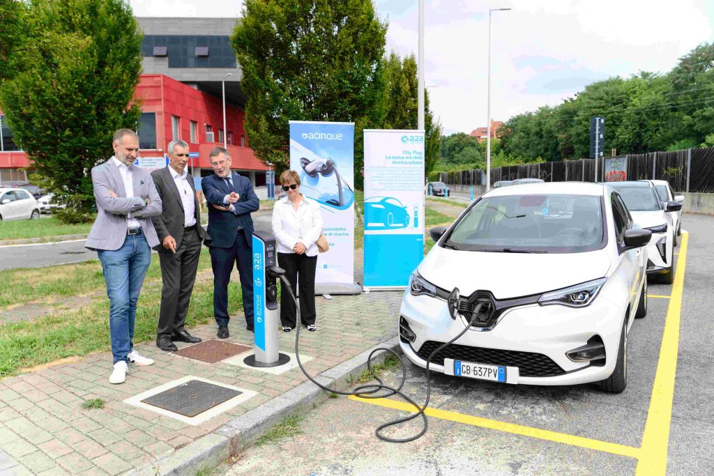 Colonnine di ricarica A2A "City Plug": dopo Brescia e Milano, tocca a Monza