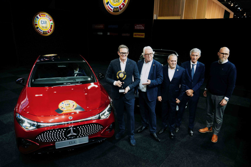 Auto dell'Anno 2026: stravince la nuova Mercedes-Benz CLA