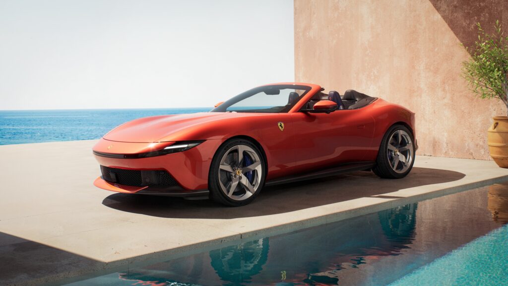 Ferrari Amalfi Spider: la forza del Cavallino, orgoglio italiano