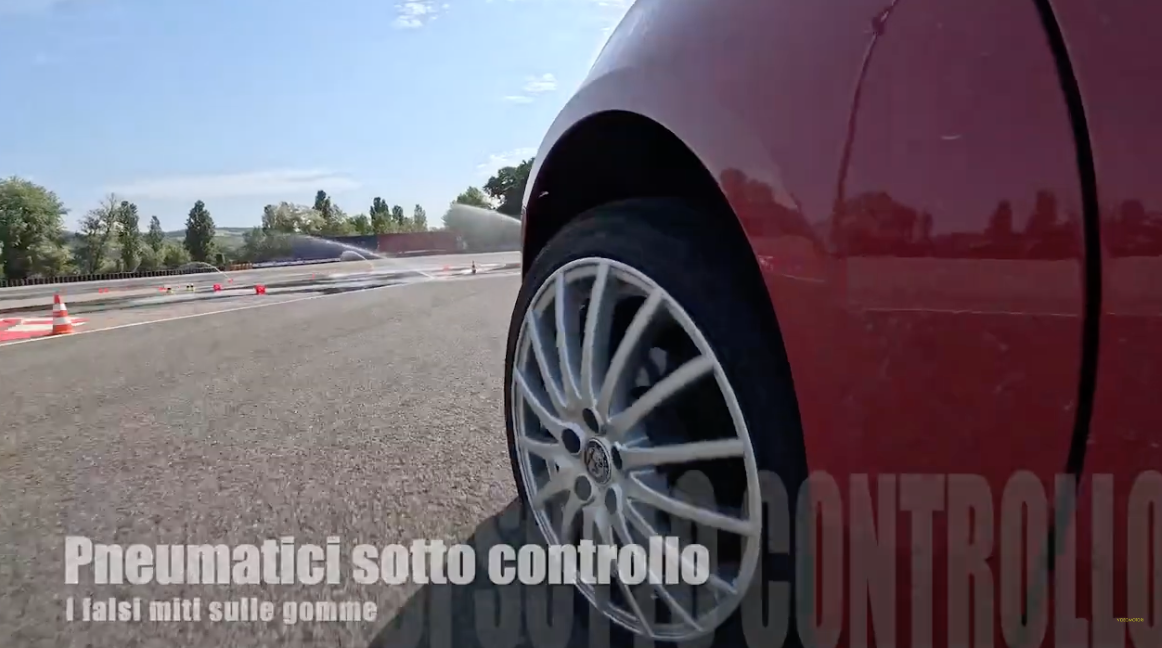 Pneumatici: i falsi miti smentiti in pista