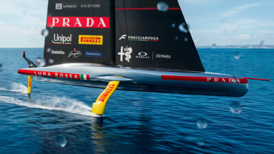 Luna Rossa: Pirelli firma foil e timone