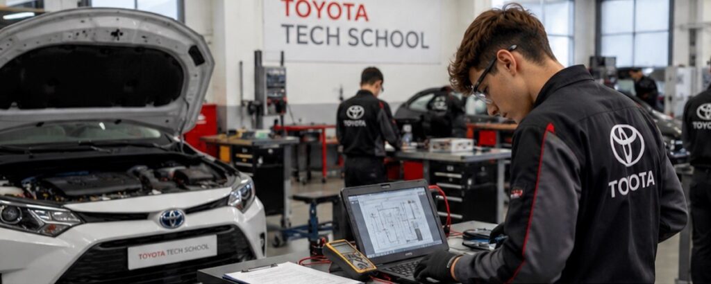 Toyota Tech School: la sfida che prepara i tecnici di domani
