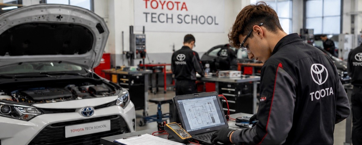 Toyota Tech School: la sfida che prepara i tecnici di domani