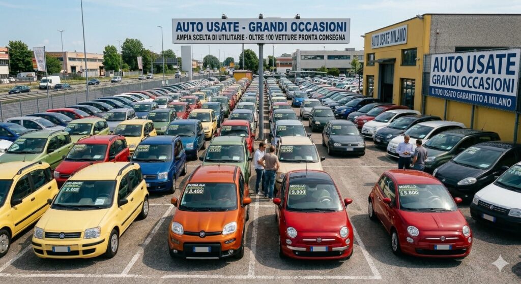 Auto usate, l’Italia si divide: Diesel al Sud, elettrico al Centro